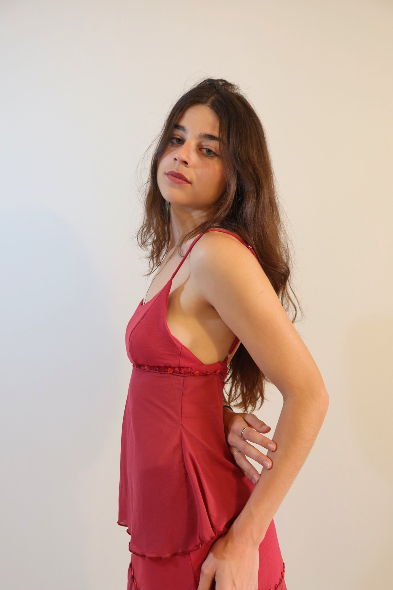 The Bailey Top in Granaté